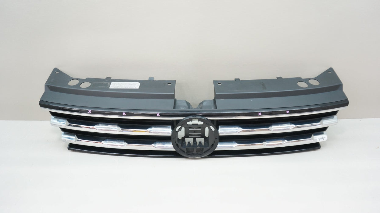 2018-2021 VOLKSWAGEN TIGUAN FRONT UPPER BUMPER GRILLE OEM 5NG853653