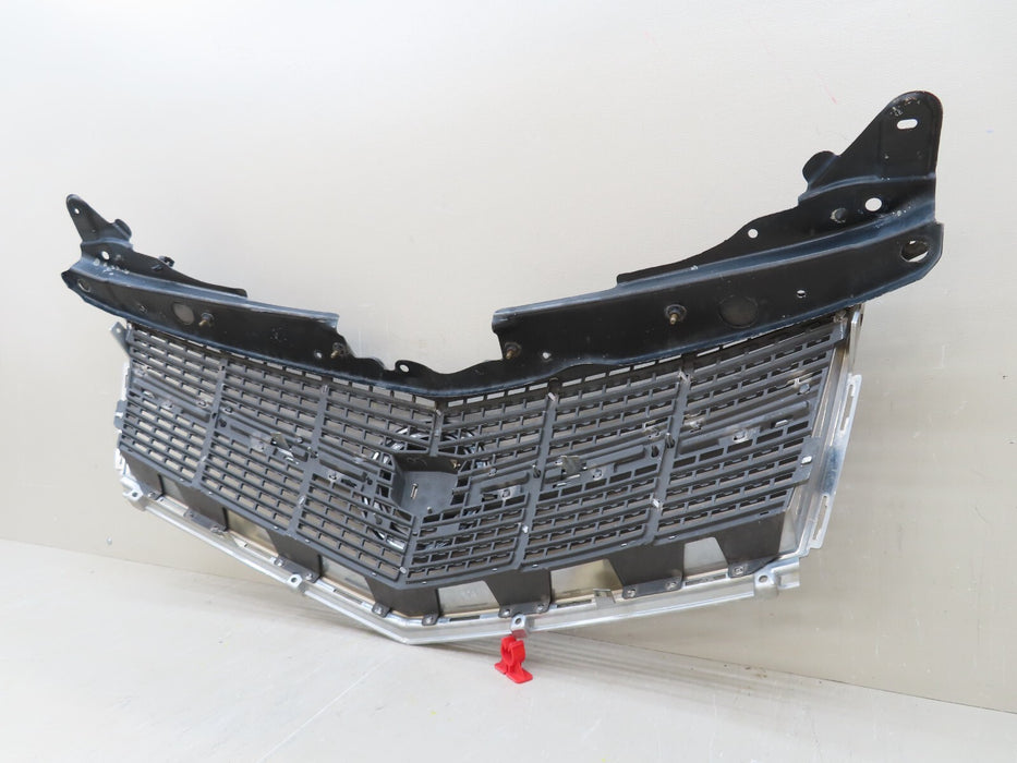 2010-2012 CADILLAC SRX FRONT UPPER BUMPER GRILLE GRILL W/ EMBLEM OEM 25778321
