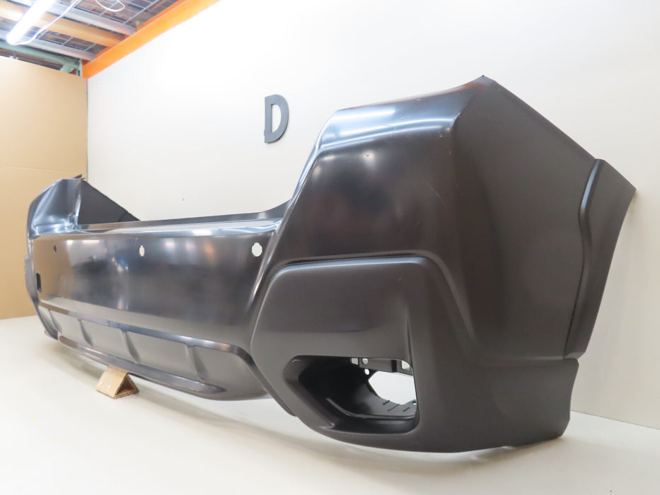 2018-2023 SUBARU CROSSTREK REAR BUMPER COVER W/SENSOR HOLES OEM 57704FL250
