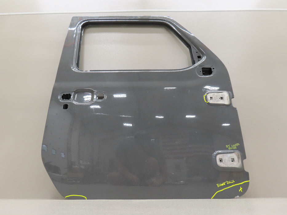 2018-2024 JEEP WRANGLER/GLADIATOR FRONT RIGHT PASSENGER DOOR PANEL SHELL OEM