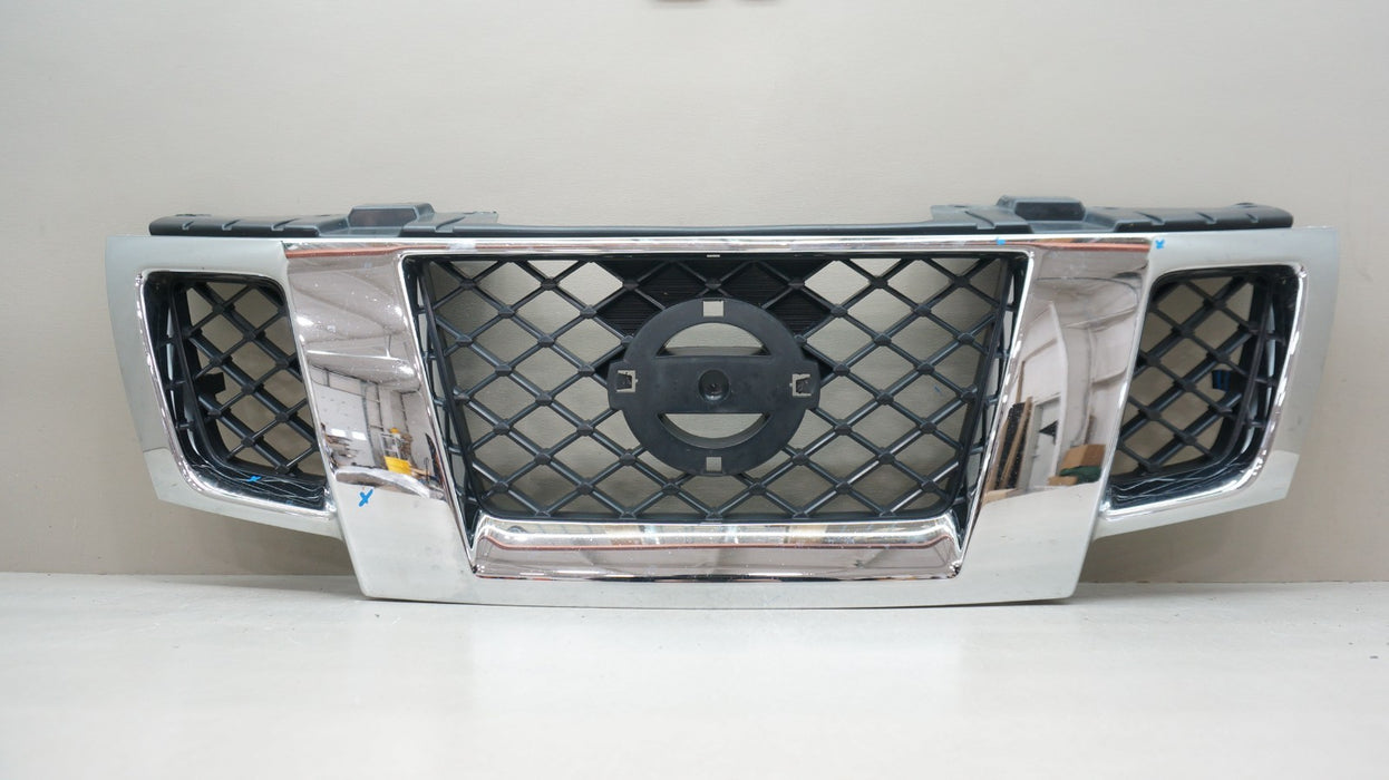 2009-2021 NISSAN FRONTIER FRONT CHROME BUMPER RADIATOR GRILLE OEM 62310-ZL00B