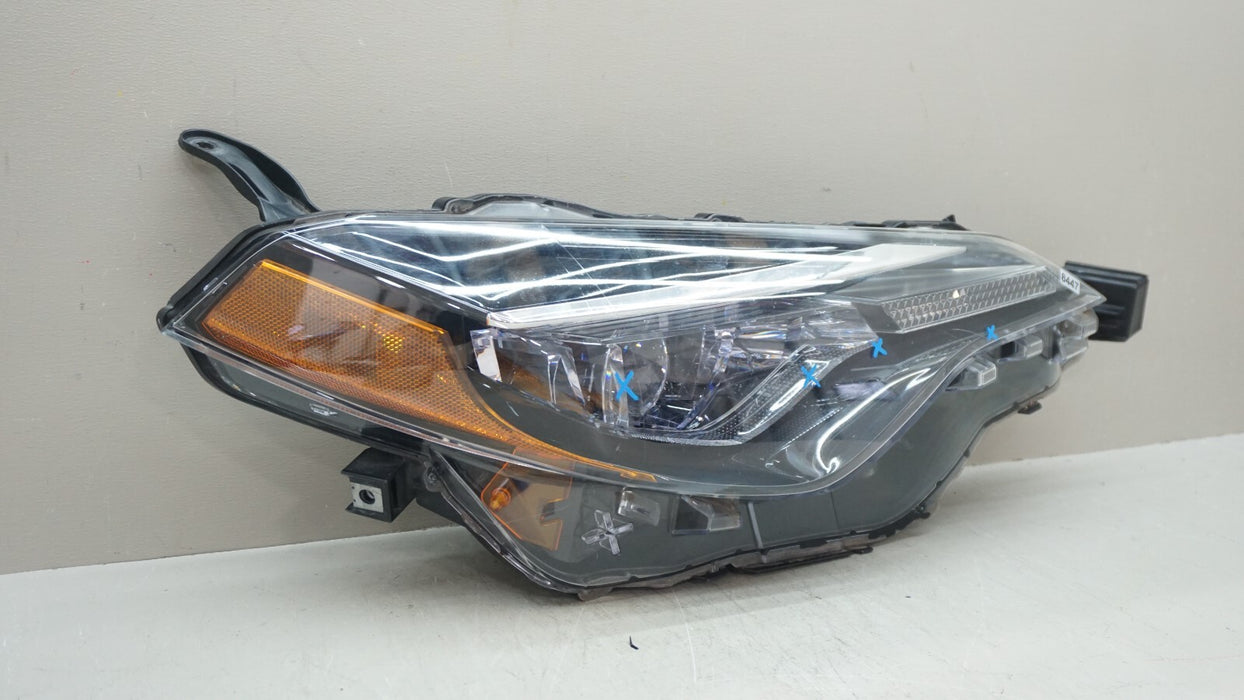 2017-2019 TOYOTA COROLLA FRONT RIGHT PASSENGER SIDE LED HEADLIGHT OEM