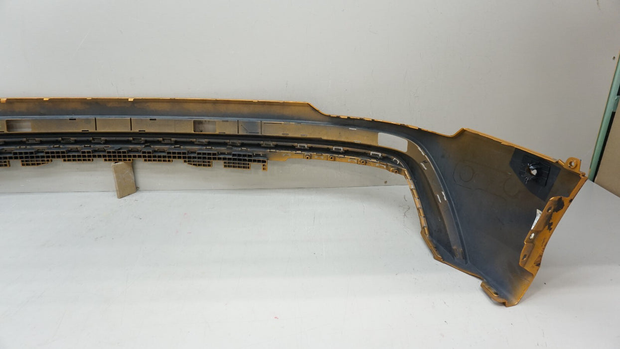 2019 AUDI Q8 S-LINE REAR LOWER BUMPER COVER PANEL W/ SENSOR HOLE OEM 4M8807527D
