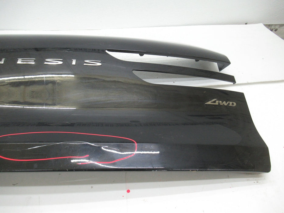 2020 - 2021 GENESIS GV70 REAR HATCH TAILGATE TRUNK LID  SHELL PANEL BLACK OEM