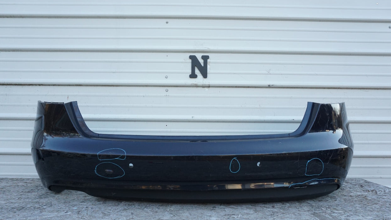 2013-2016 AUDI A4 REAR BUMPER COVER W SENSORS OEM 13 14 15 16 8K0 807 521 G