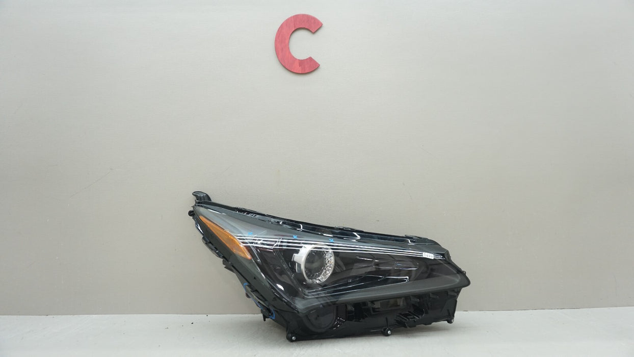 2015-2017 LEXUS NX200T NX300H FRONT RIGHT PASSENGER SIDE LED HEADLIGHT OEM