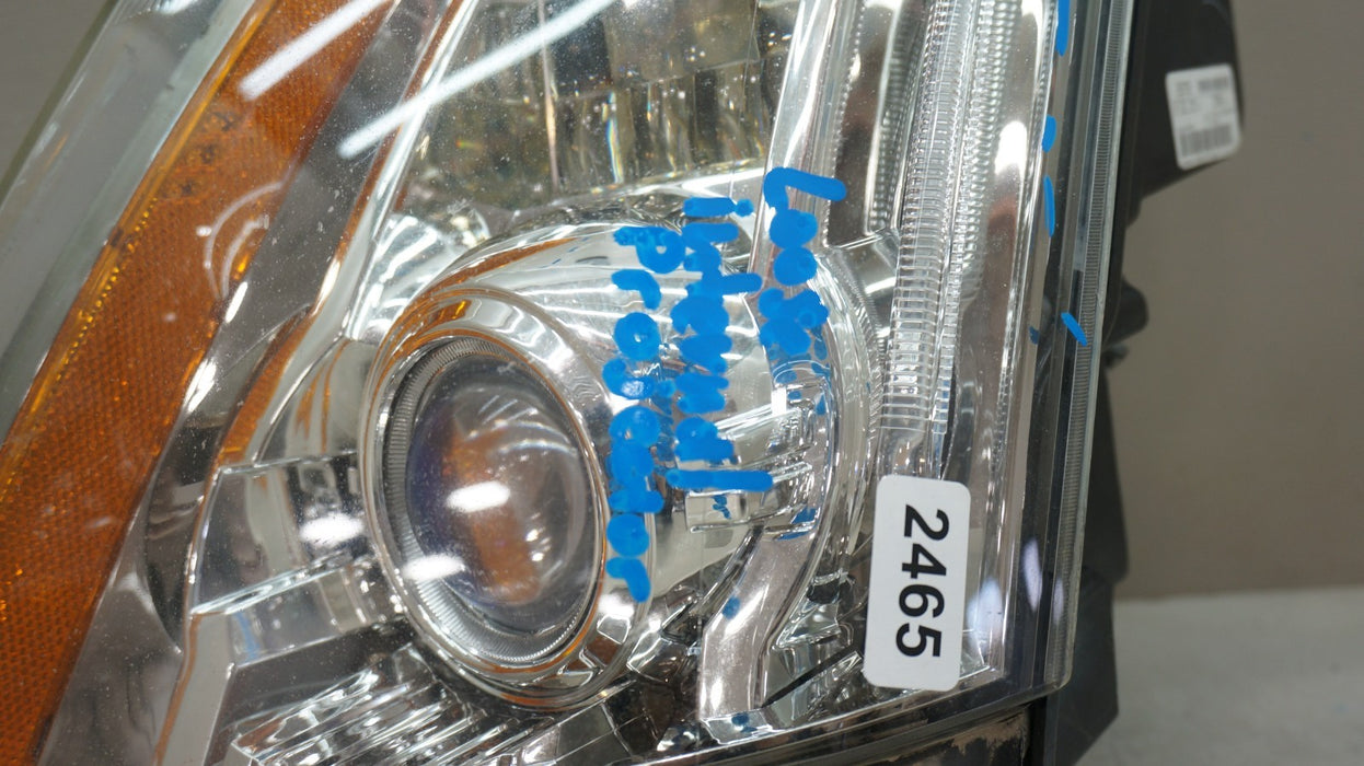 2008-2014 CADILLAC CTS FRONT LEFT DRIVER SIDE XENON HEADLIGHT OEM 25897359