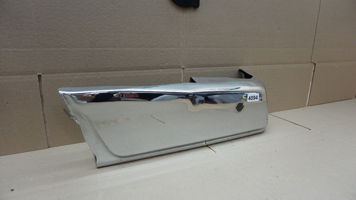 2015-2020 FORD F150 LEFT SIDE REAR BUMPER END CAP WITH SENSOR HOLE OEM