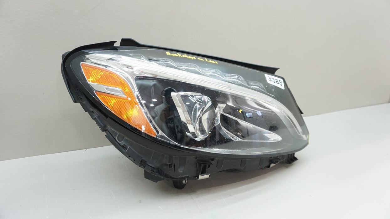2015-2018 MERCEDES BENZ C CLASS W205 FRONT RIGHT PASSENGER SIDE HEADLIGHT OEM