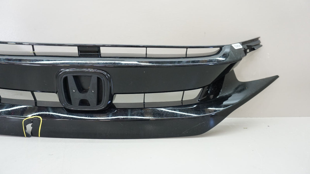 2016-2018 HONDA CIVIC FRONT UPPER BUMPER GRILLE COVER OEM 71120-TGG