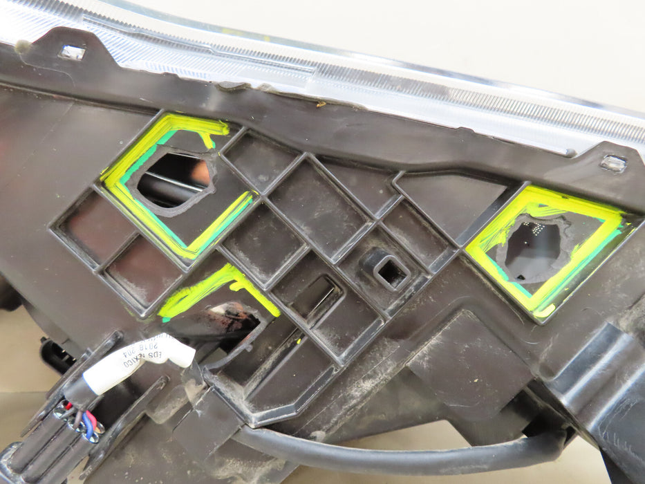 2017 2018 2019 NISSAN PATHFINDER FRONT RIGHT PASSENGER HEADLIGHT HALOEN OEM