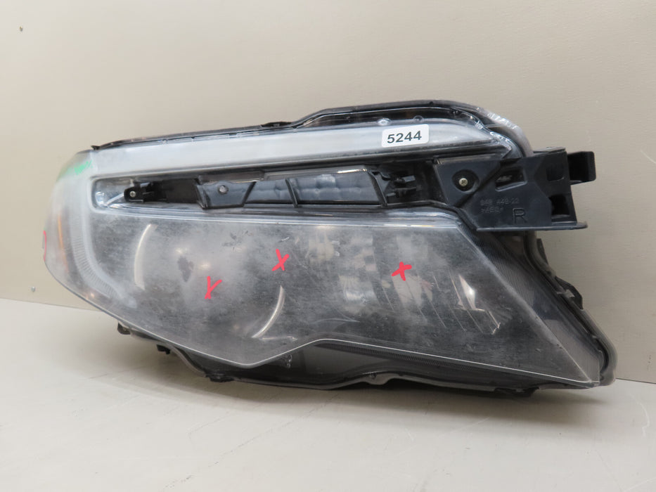 2016 2017 2018 HONDA PILOT RIGHT PASSENGER HALOGEN HEADLIGHT OEM