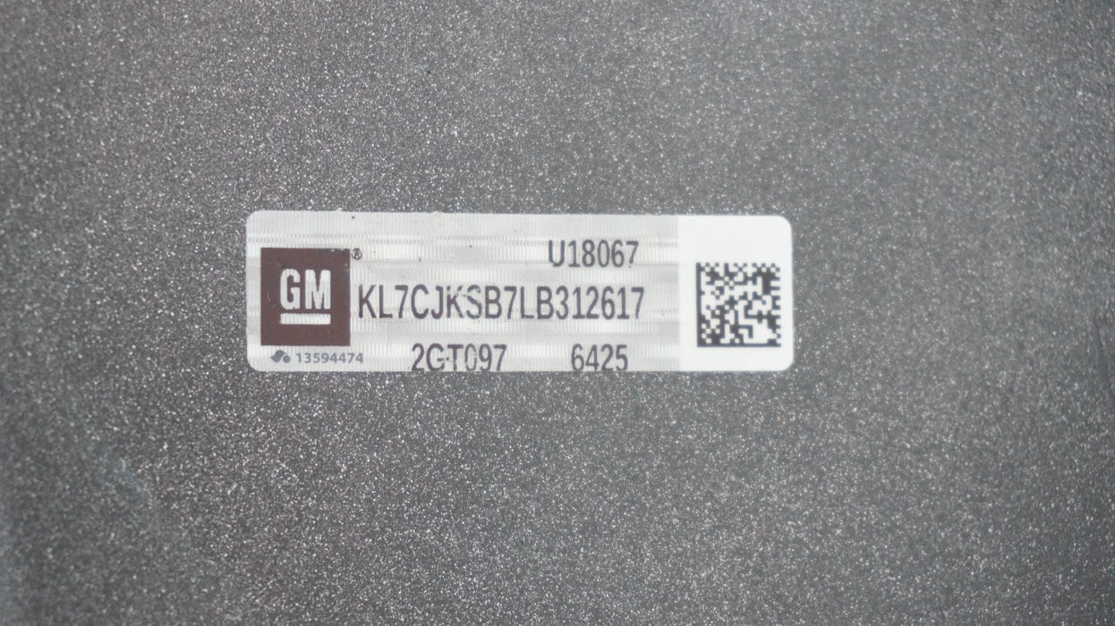 2017-2022 CHEVROLET TRAX FRONT COMPLETE BUMPER COVER W/ GRILLES 42537718 OEM