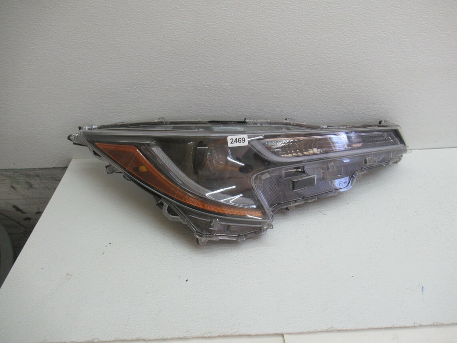 2020 - 2021 TOYOTA COROLLA FRONT RIGHT PASSENGER SIDE HEADLIGHT HEADLAMP OEM