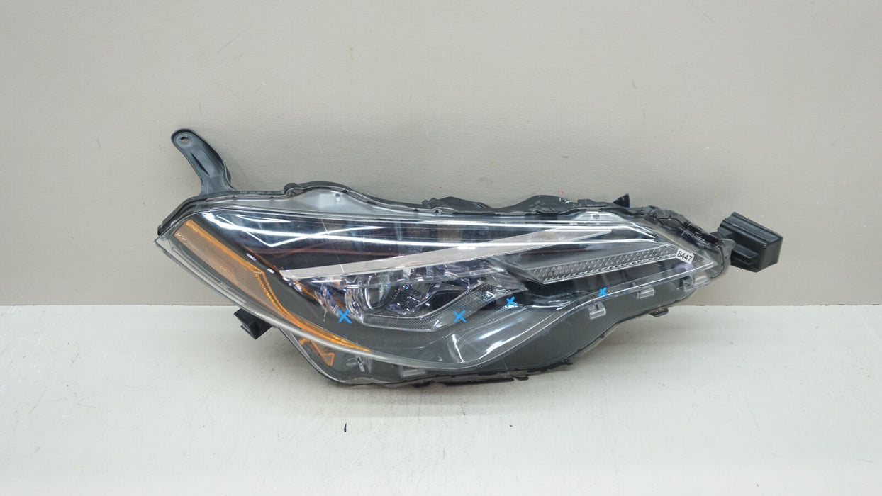 2017-2019 TOYOTA COROLLA FRONT RIGHT PASSENGER SIDE LED HEADLIGHT OEM