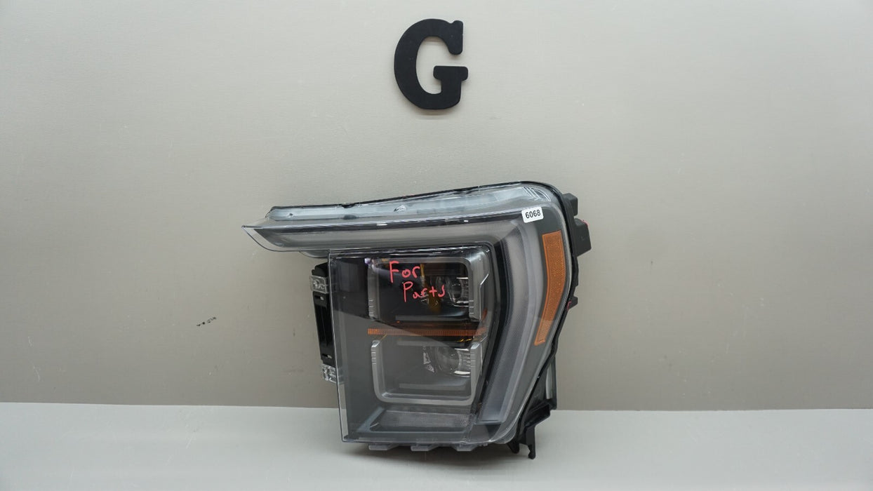 2021-2023 FORD F150 FRONT LH LEFT DRIVER SIDE HEADLIGHT OEM FOR PARTS