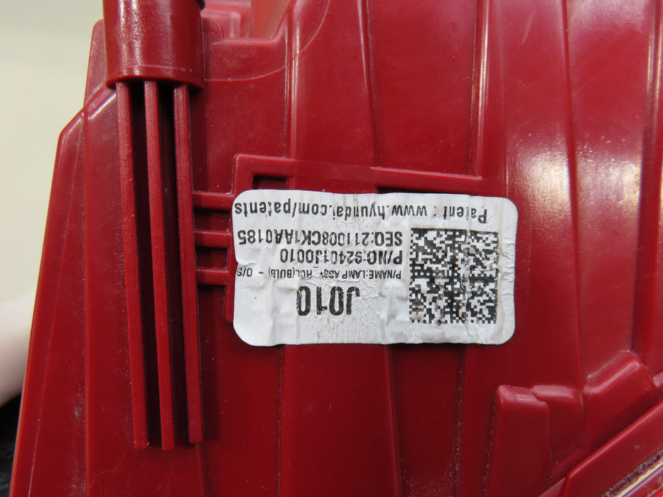 2018-2022 HYUNDAI ACCENT REAR LEFT DRIVER SIDE TAIL LIGHT OEM