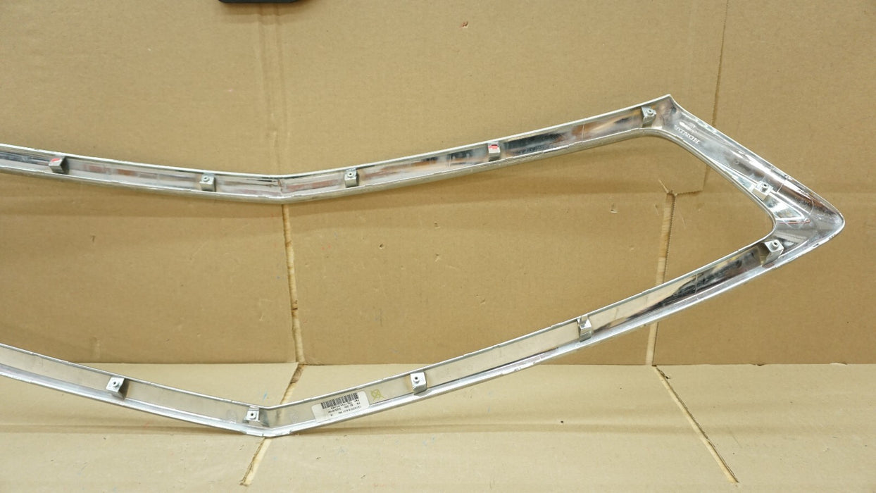 2019-2021 ACURA RDX FRONT CHROME PLASTIC GRILLE SURROUND MOLDING TRIM OEM