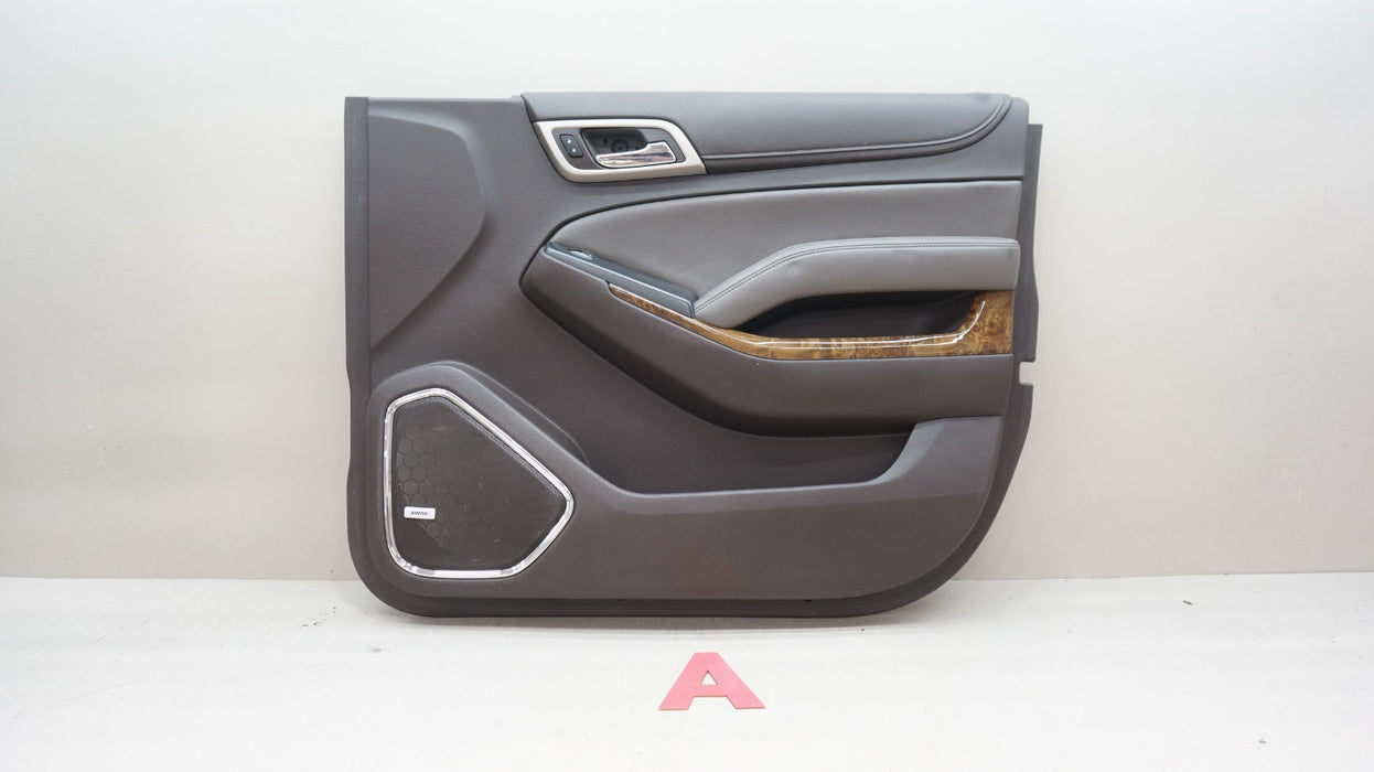2015-2020 GMC YUKON FRONT RIGHT INTERIOR DOOR PANEL OEM 22953128