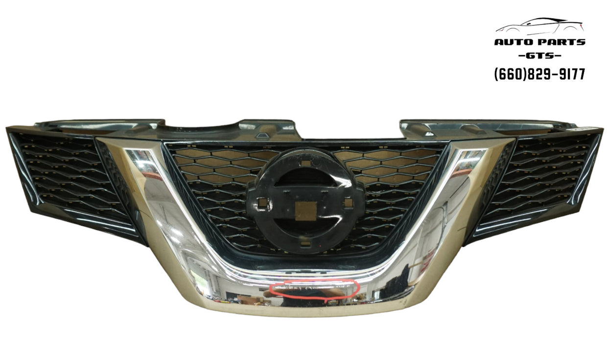 2014-2016 NISSAN ROGUE FRONT BUMPER UPPER GRILL GRILLE OEM 623106FK0A 14 15 16