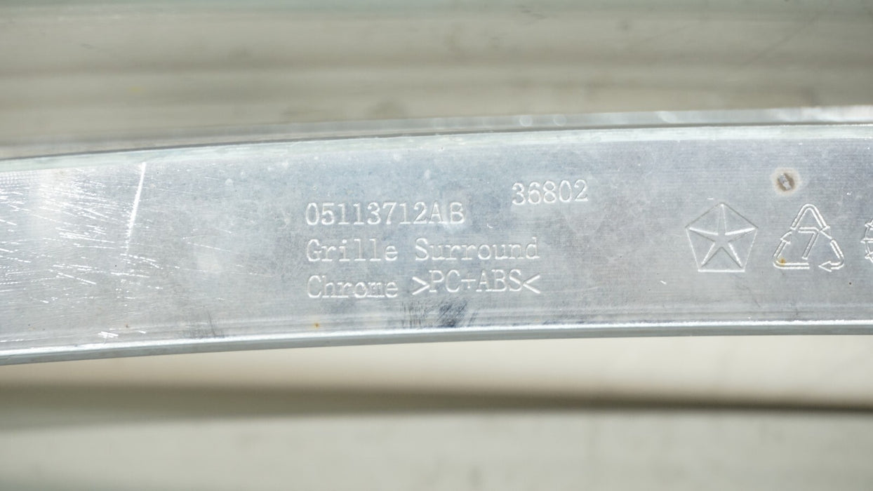 2014-2020 DODGE DURANGO FRONT GRILLE CHROME BEZEL 05113712AB OEM