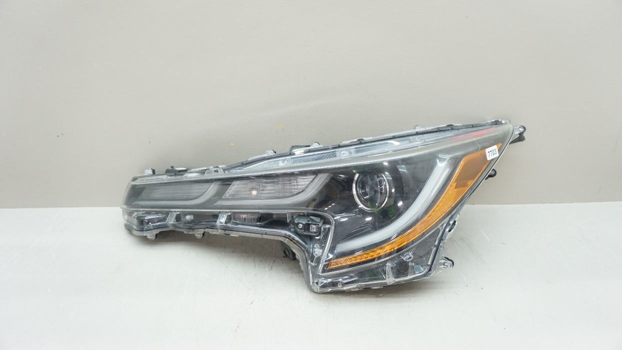 2020-2022 TOYOTA COROLLA FRONT LH LEFT DRIVER SIDE HEADLIGHT OEM