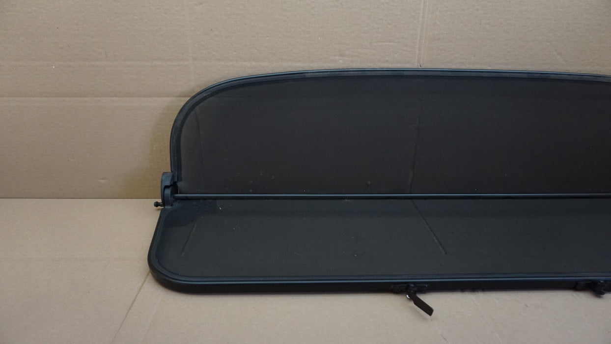 2006-2014 JAGUAR XK CONVERTIBLE REAR WINDBREAK WINDSTOP WIND DEFLECTOR BLACK OEM