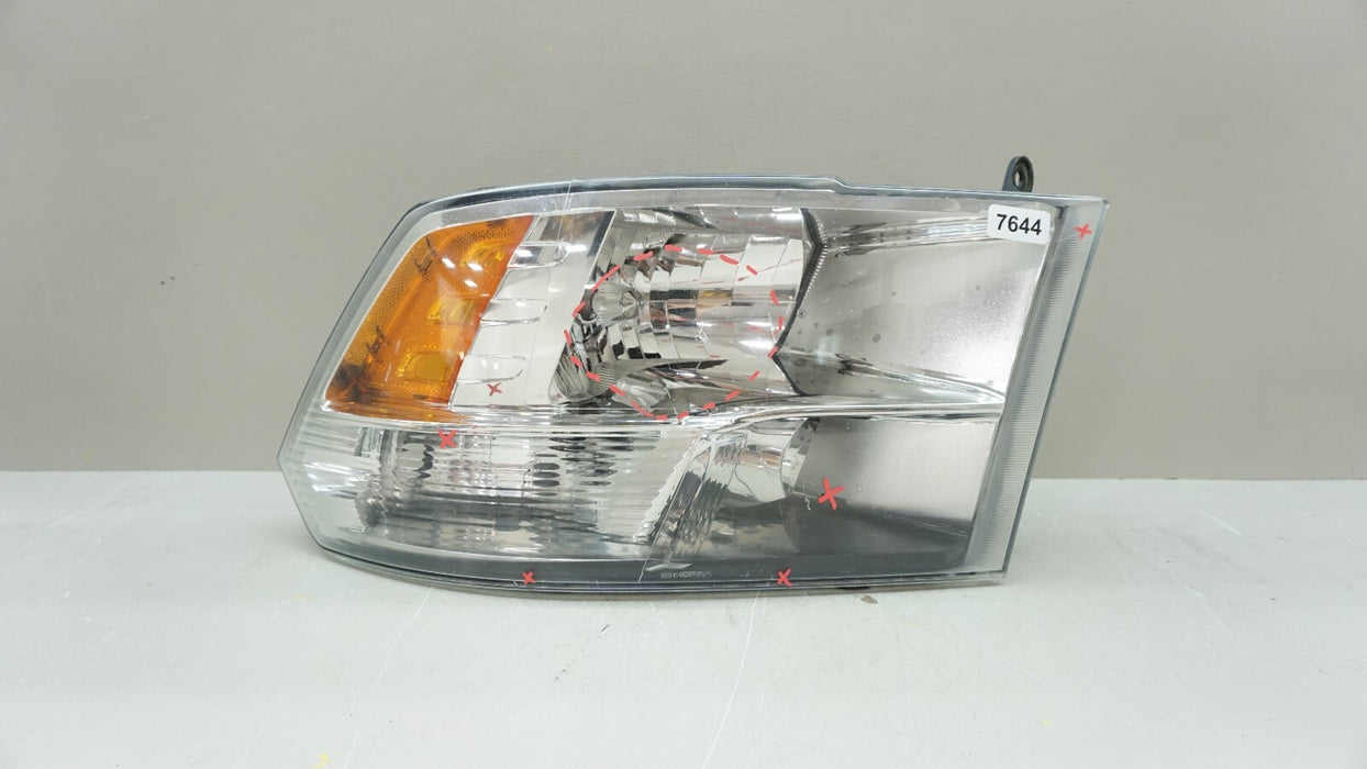 2009-2012 DODGE RAM 1500 2500 FRONT RIGHT PASSENGER SIDE HALOGEN HEADLIGHT OEM