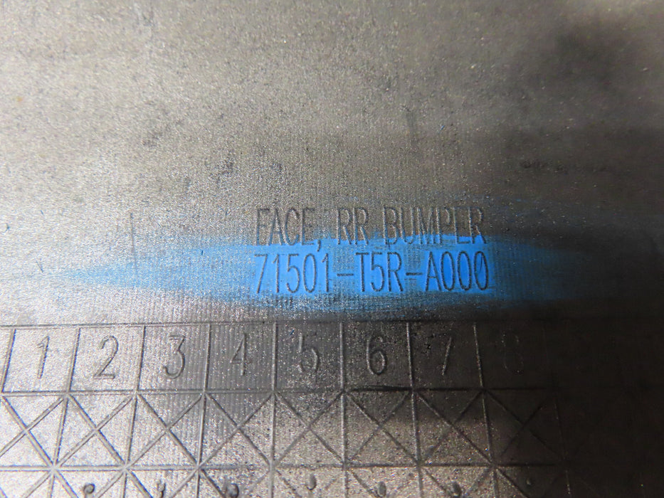 2015-2017 HONDA FIT REAR BUMPER COVER OEM 71501-T5R-A000