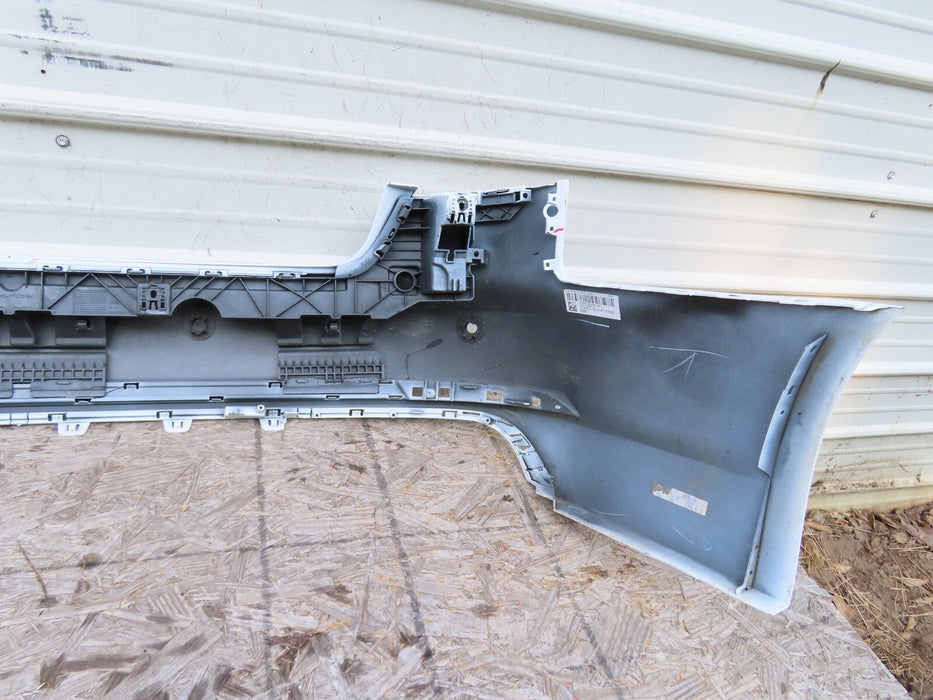 2017-2018 AUDI A4 S-LINE SEDAN REAR BUMPER COVER W/ SENSOR HOLE OEM 8W5807511J