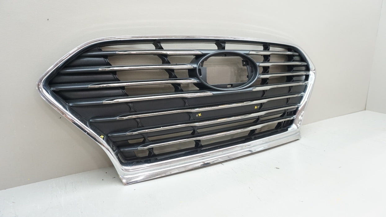 2018-2019 HYUNDAI SONATA FRONT UPPER RADIATOR GRILLE GRILL OEM 86351-C2AA0