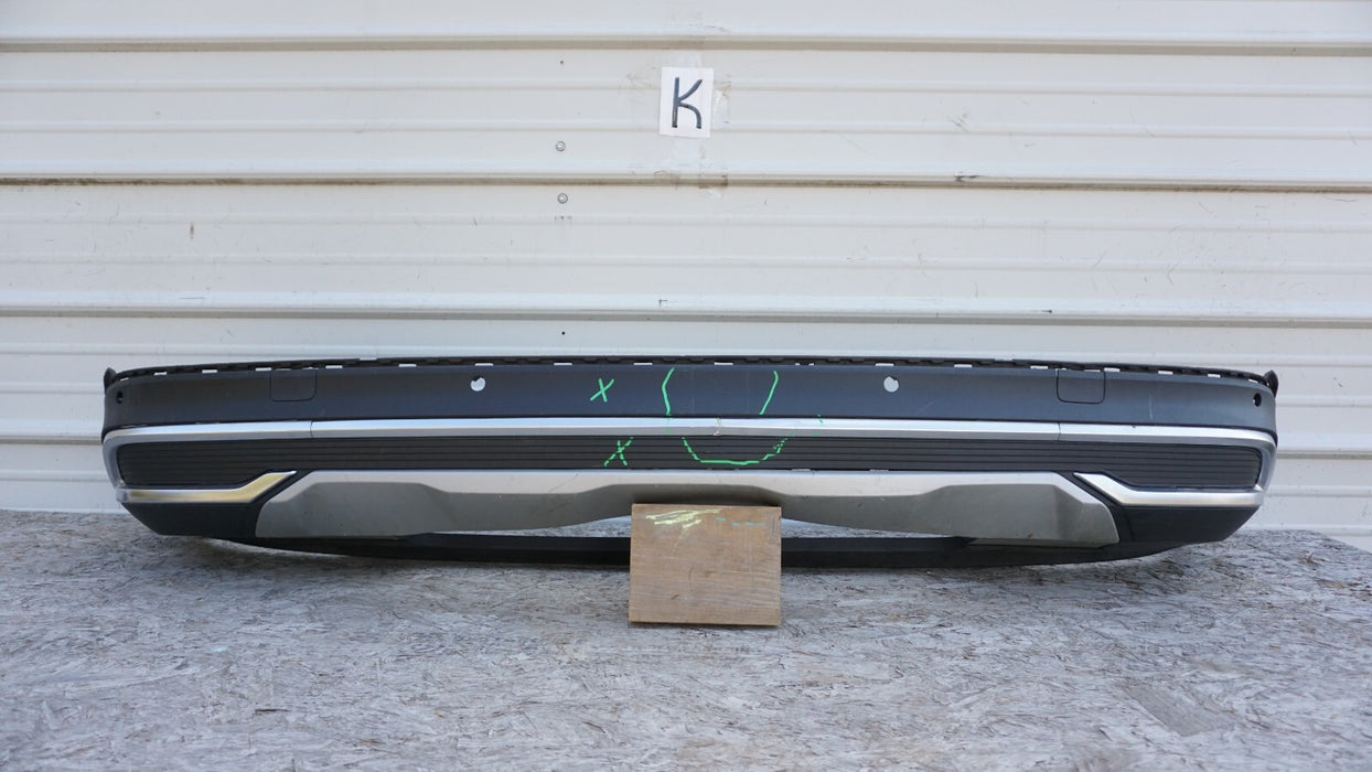 2020-2023 AUDI Q7 REAR BUMPER LOWER VALANCE COVER PANEL PLASTIC OEM 2020-2023