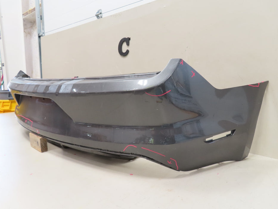 2015-2017 FORD MUSTANG GT 2DR COUPE REAR BUMPER COVER PANEL OEM FR3B-17D781-B