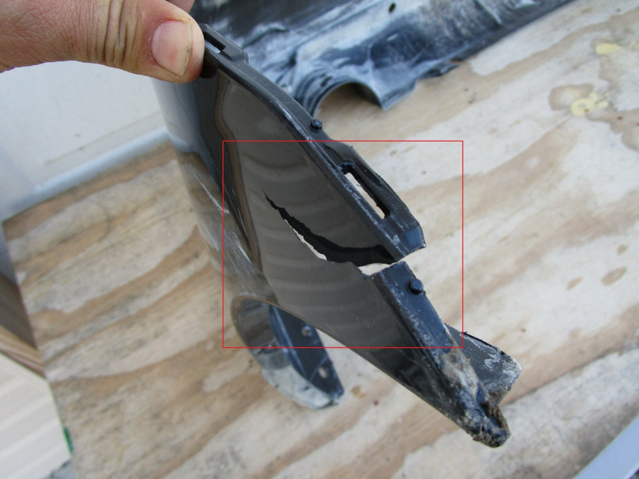17 18 SUBARU FORESTER REAR BUMPER COVER OEM