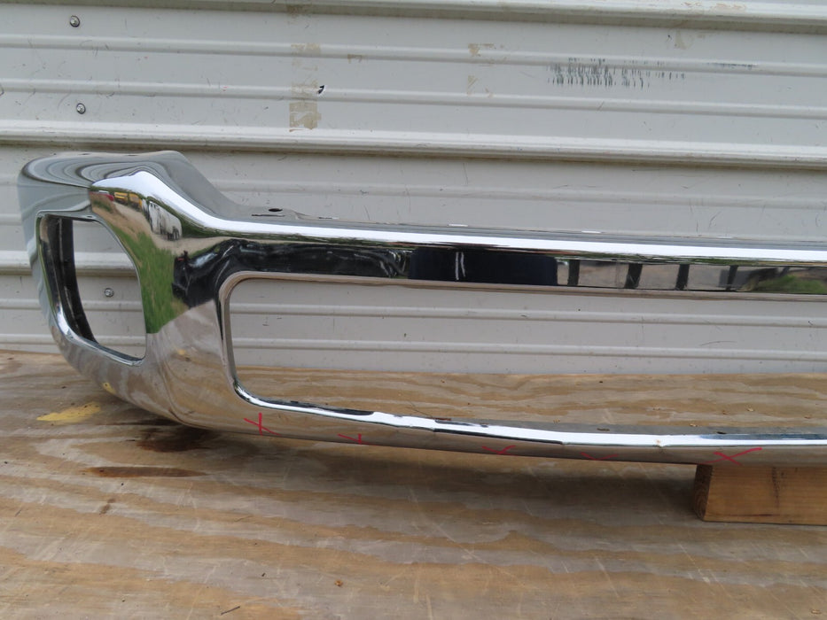 2011-2016 FORD F-250 F-350 SUPER DUTY FRONT BUMPER COVER CHROME OEM BC34-17757