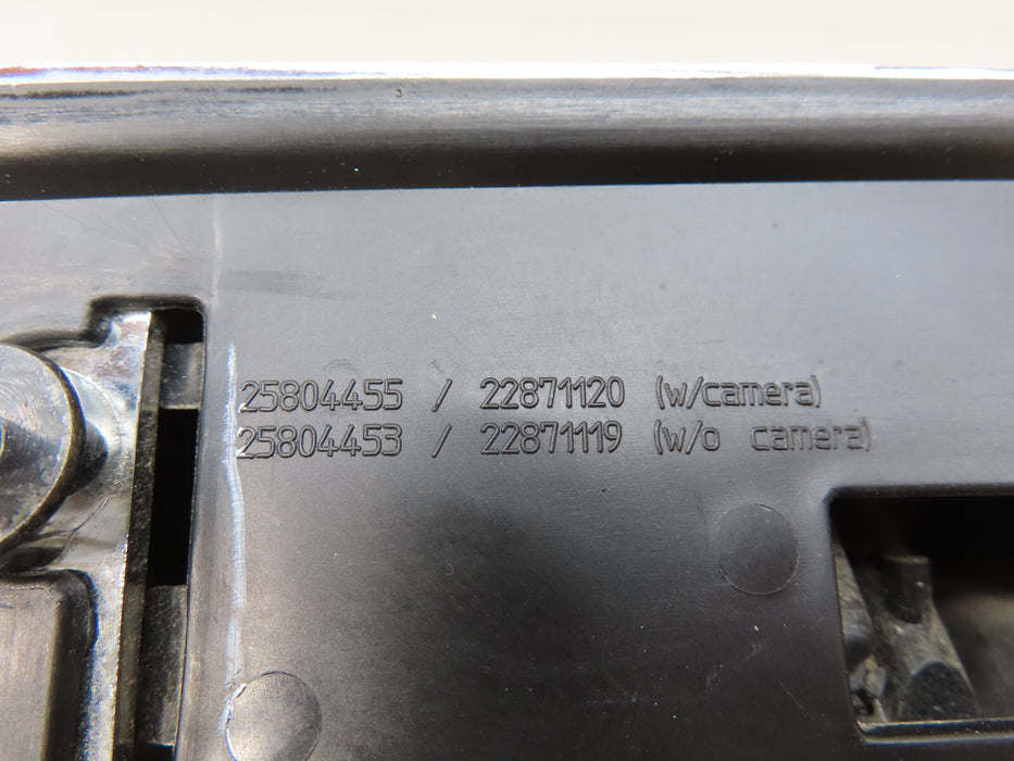 2007-2012 GMC ACADIA REAR TRUNK LIFTGATE MOLDING OEM