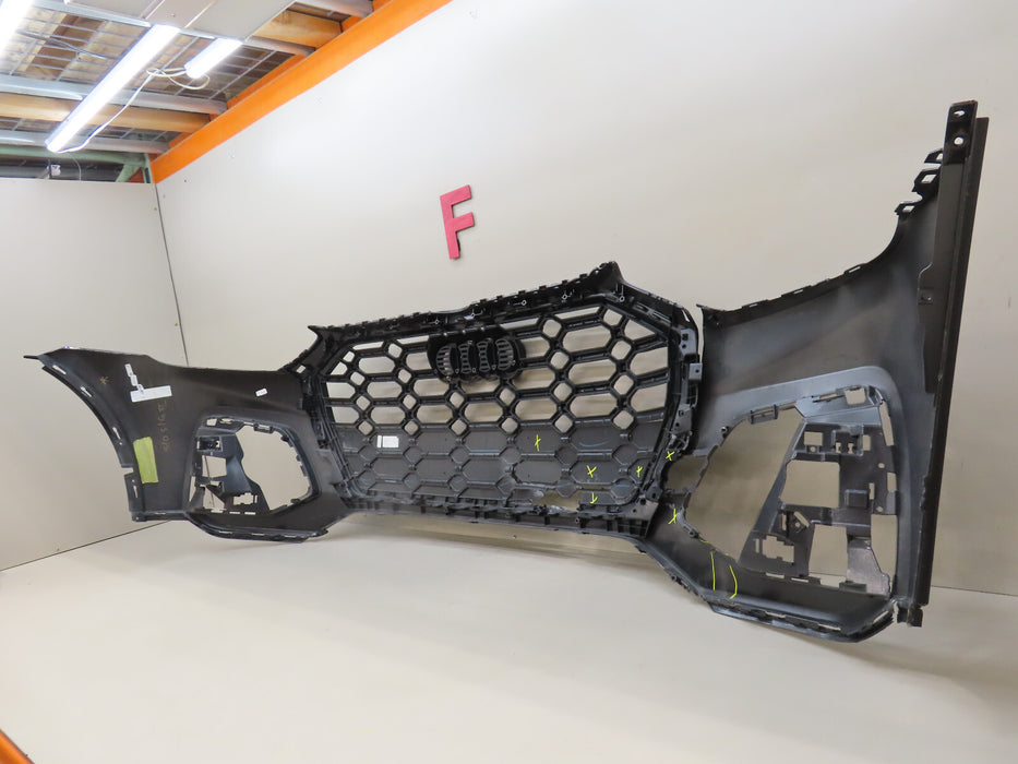 2021 2022 2023 AUDI Q5 FRONT BUMPER COVER W/GRILLE OEM