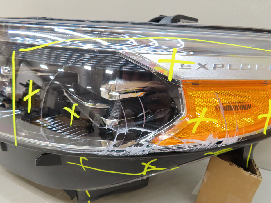 2020-2023 FORD EXPLORER LEFT DRIVER SIDE HEADLIGHT LAMP LED OEM PARTS ONLY
