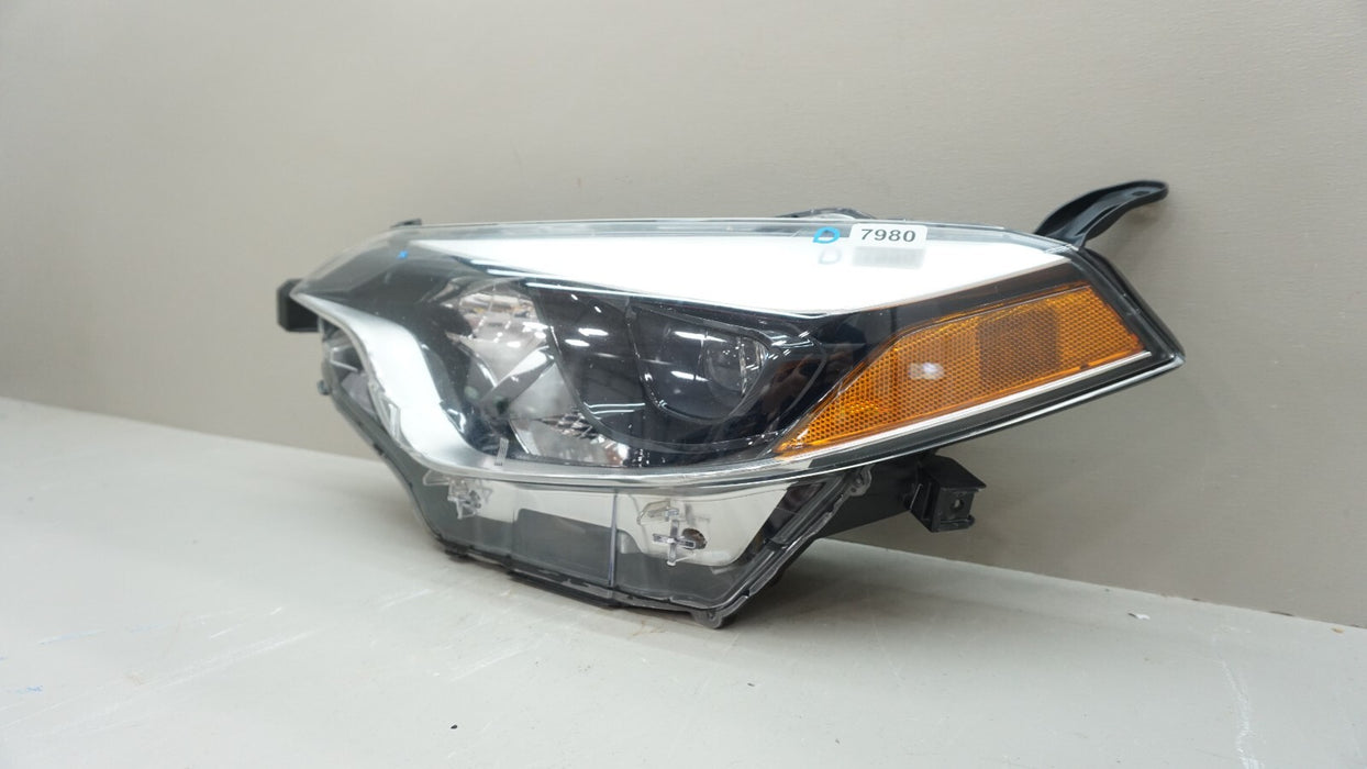 2014-2016 TOYOTA COROLLA FRONT LEFT DRIVERS SIDE HEADLIGHT LED OEM 14 15 16