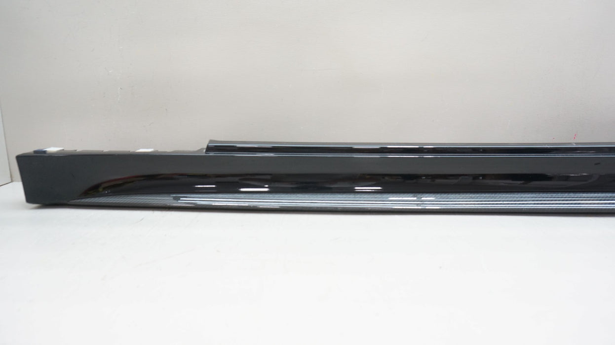 2019-2023 MERCEDES W290 GT63 LEFT DRIVER ROCKER PANEL W/ CARBON OEM A2906980300