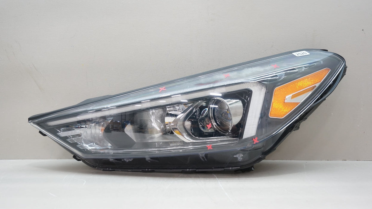 2019-2021 HYUNDAI TUCSON FRONT LEFT DRIVERS SIDE HALOGEN HEADLIGHT OEM