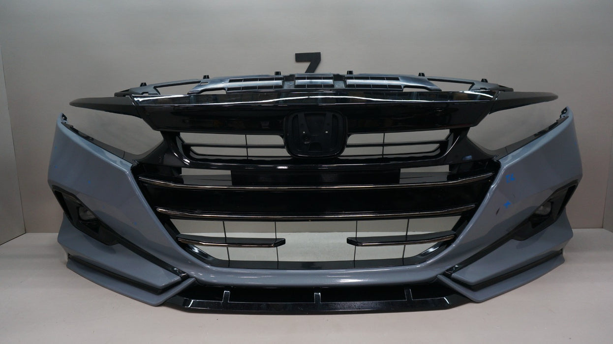 2018-2022 HONDA ACCORD FRONT COMPLETE BUMPER COVER PANEL OEM
