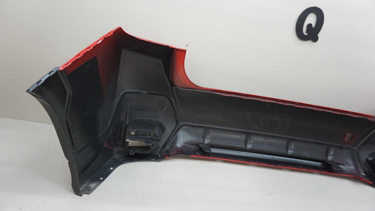 2018-2023 SUBARU CROSSTREK REAR BUMPER COVER RED OEM 57704FL250