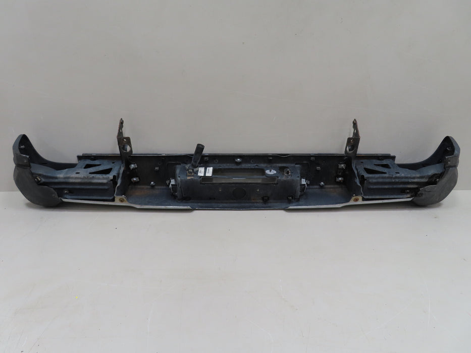 2014 2015 2016 2017 2018 SILVERADO SIERRA REAR BUMPER CHROME ORIGINAL OEM