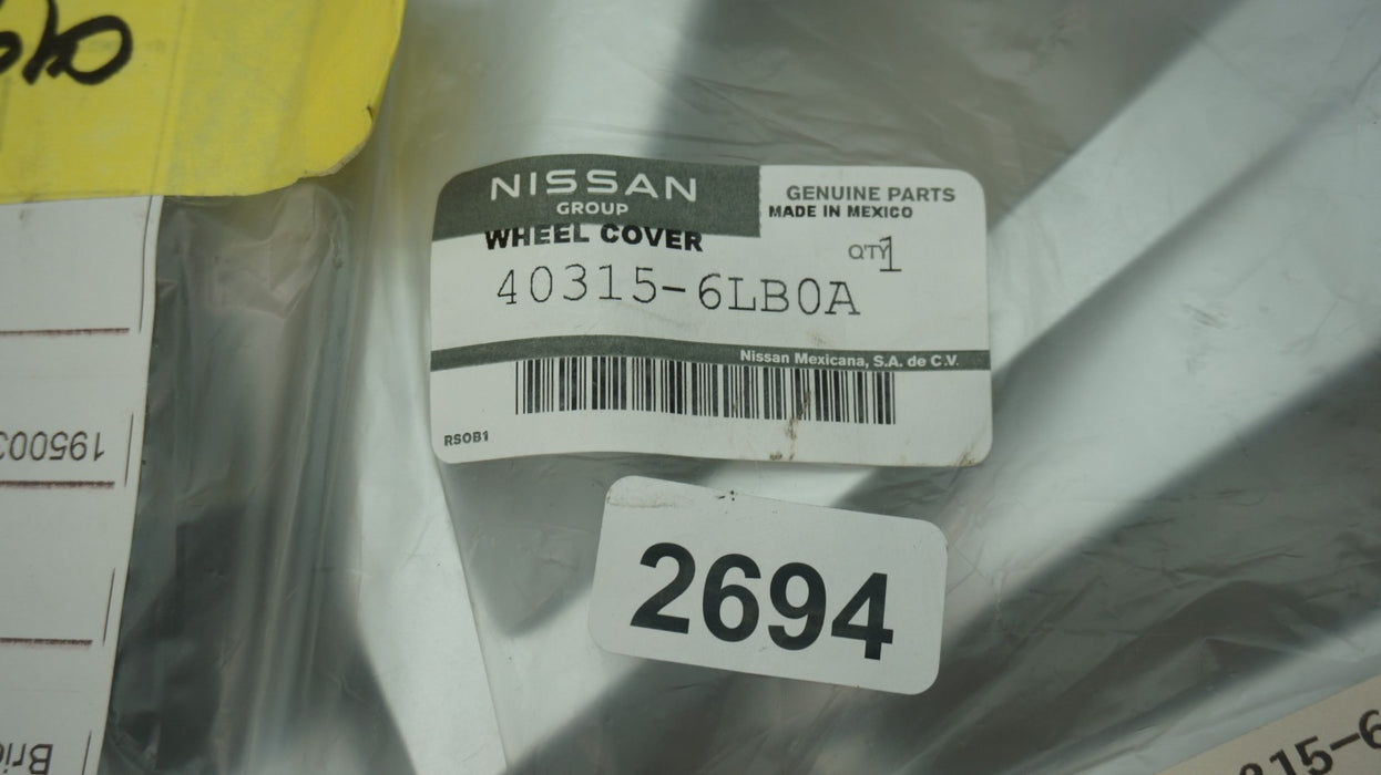*MINT* 2020-2023 NISSAN SENTRA 16" WHEEL COVER HUB CAP 40315-6LB0A OEM