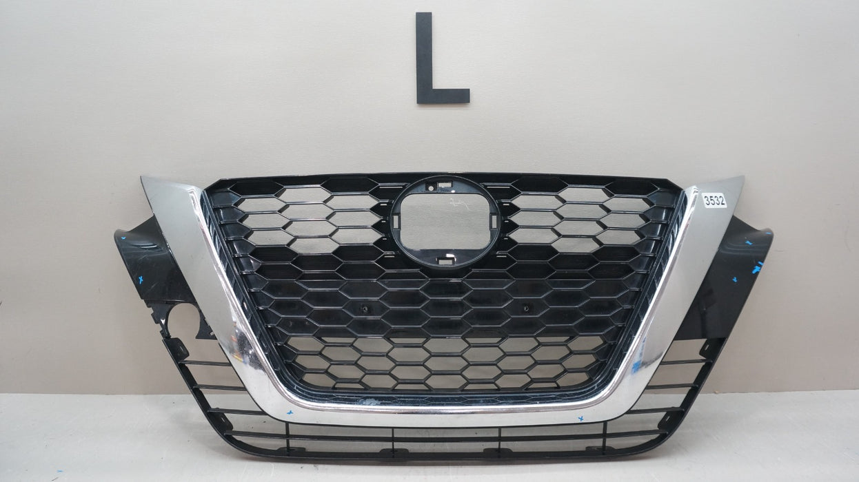 2019-2022 NISSAN ALTIMA UPPER FRONT GRILLE GRILL OEM 62310-6CAIA