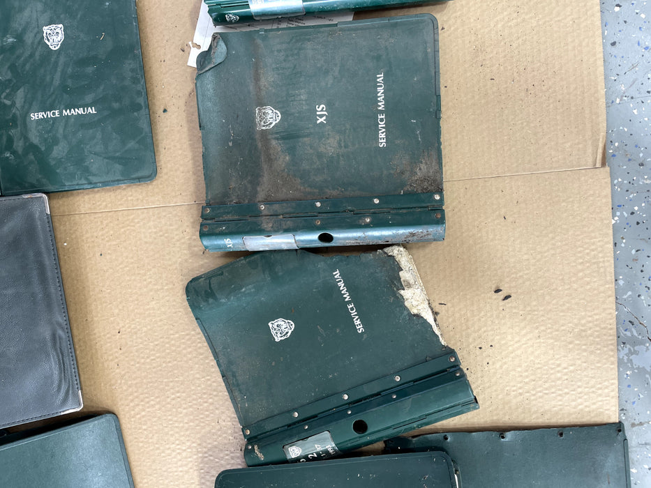 RARE* 48 TOTAL SERVICE BOOK MANUAL LOT ENGINE TRANSMISSION JAGUAR XJ6-XJ12 AJ1