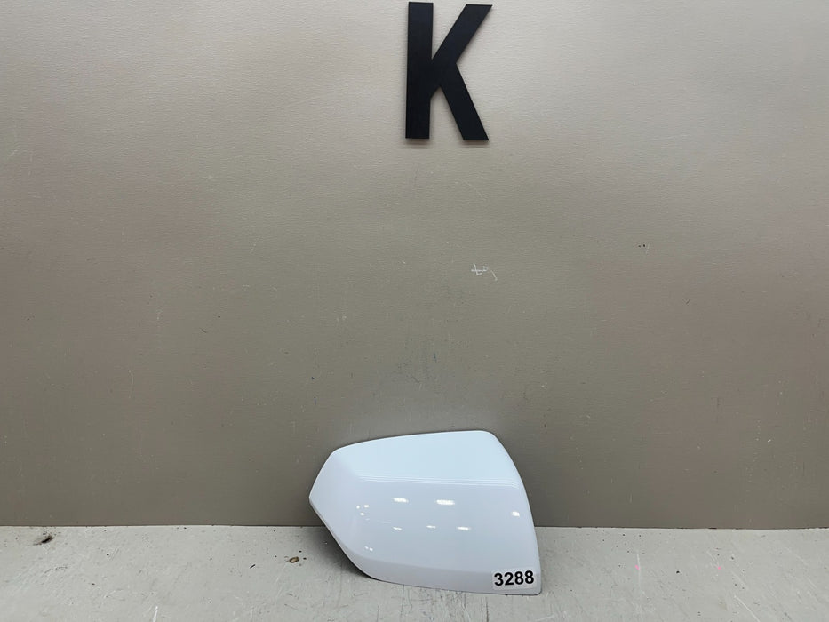 2021-2026 CHEVROLET TAHOE SUBURBAN RH PASSENGER MIRROR CAP WHITE OEM 84703355
