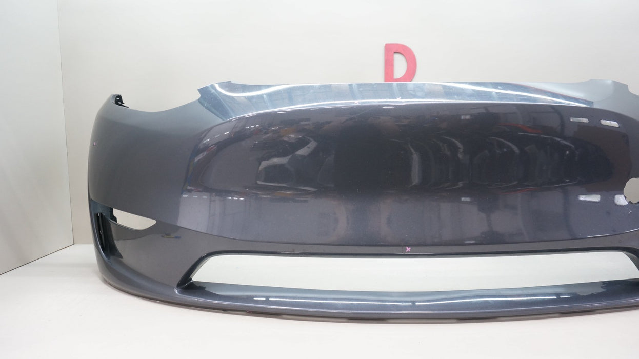 2020-2024 TESLA MODEL Y FRONT BUMPER COVER PANEL OEM 1493745-00-A