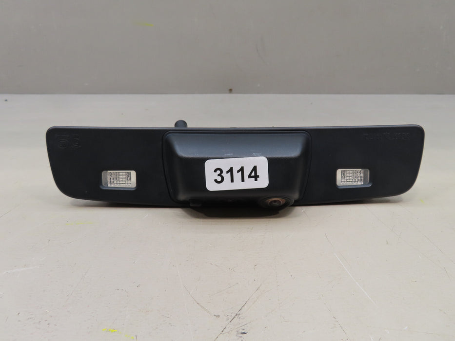 2020 2021 2022 GMC ACADIA REAR LICENSE PLATE LAMP AND CAMERA ASSEMBLY OEM